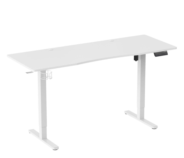 SILVER MONKEY Biurko elektryczne ED-160 white - 1258044 - zdjęcie 2